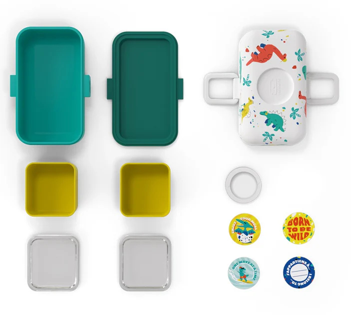 Monbento Lancheira Tresor para snacks grande - Dinossauros - Image 6