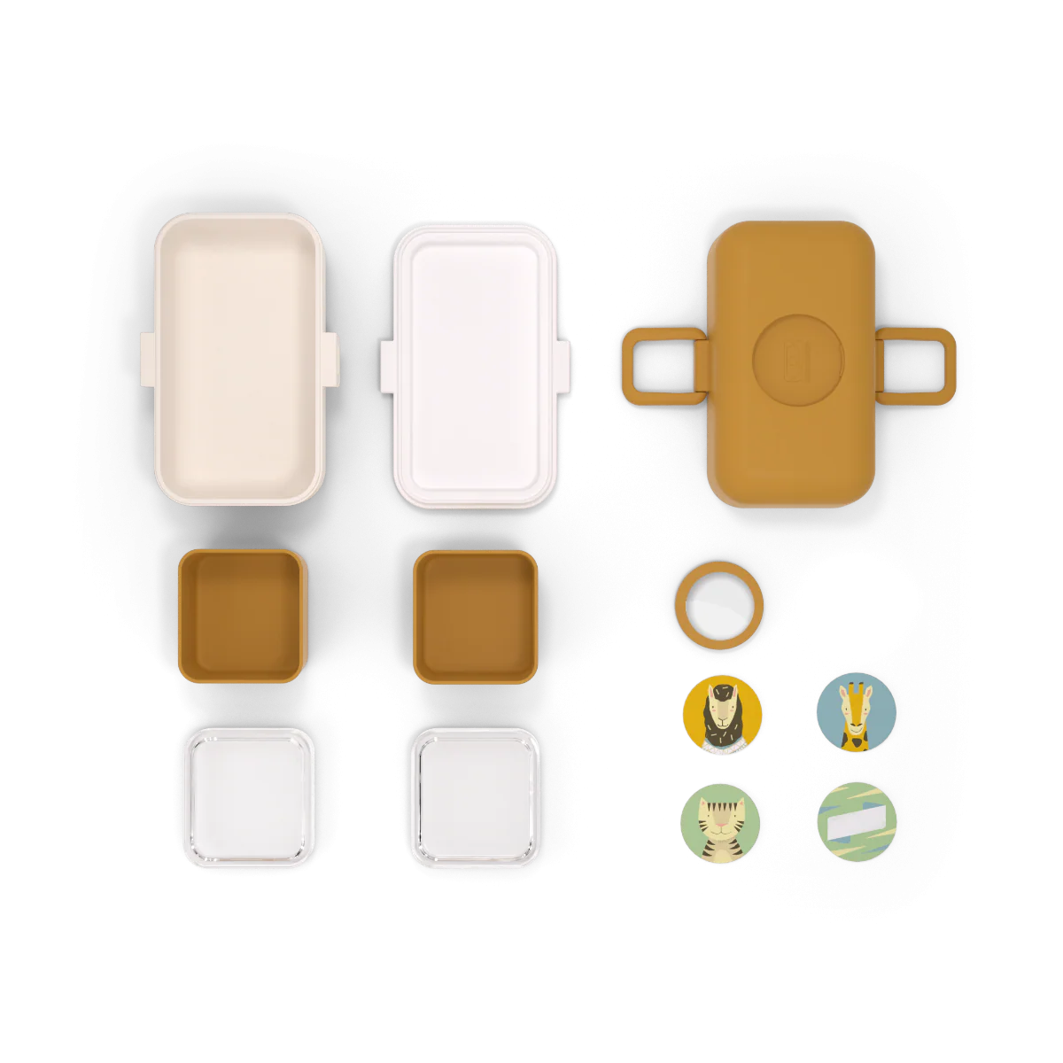 Monbento MB Tresor lancheira para snacks grande - Mostarda - Image 3