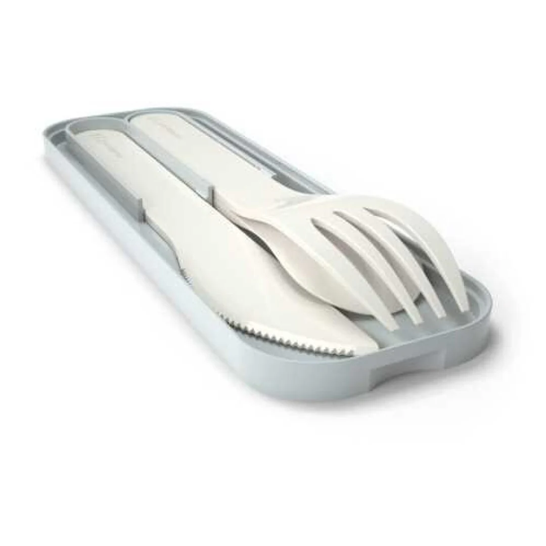 Monbento talheres infantis Brancos 3peças