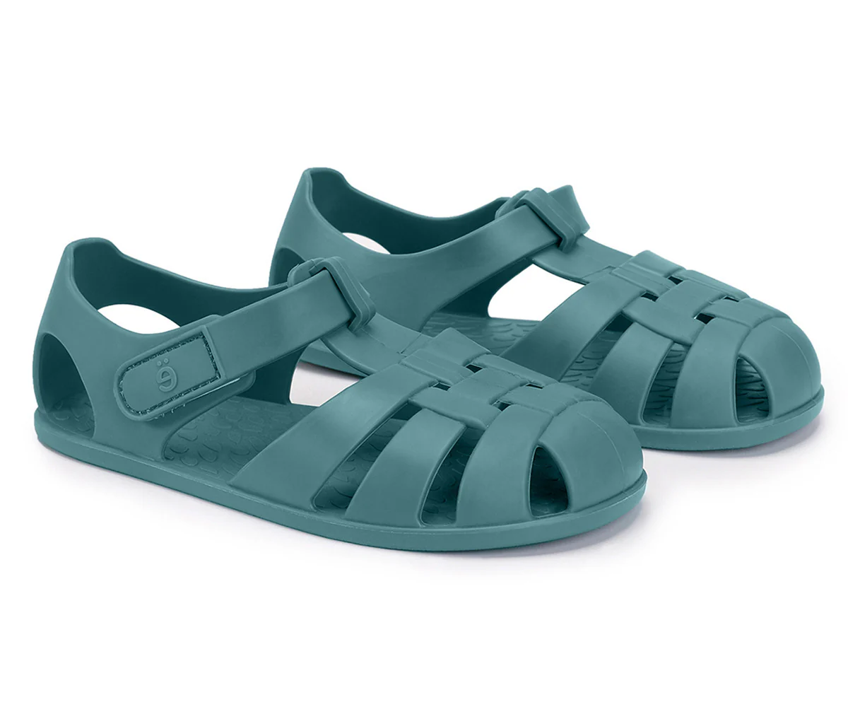 Monneka Barefoot Sandália Whale Teal