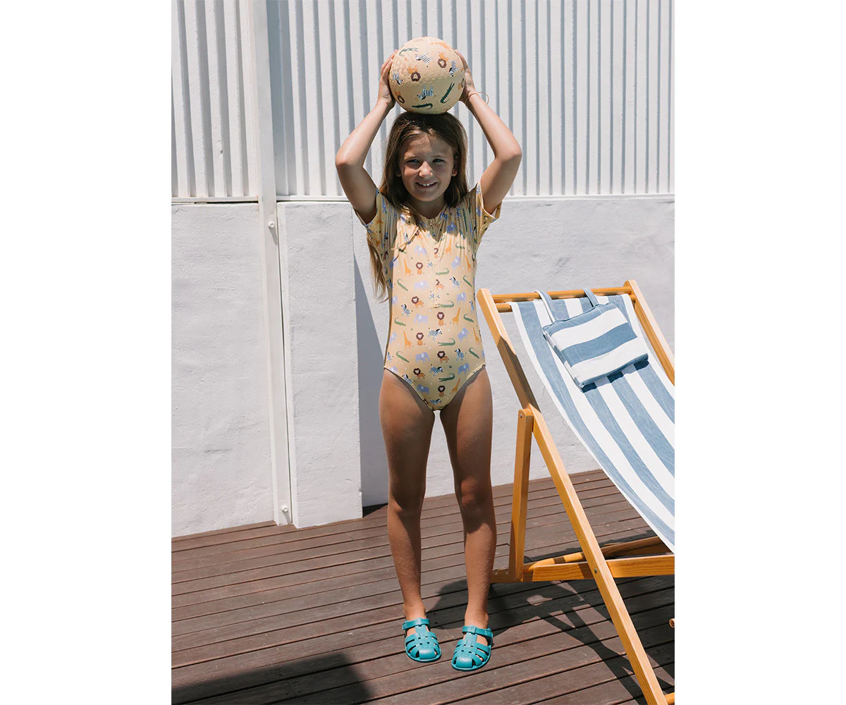 Monneka Barefoot Sandália Whale Teal - Image 5