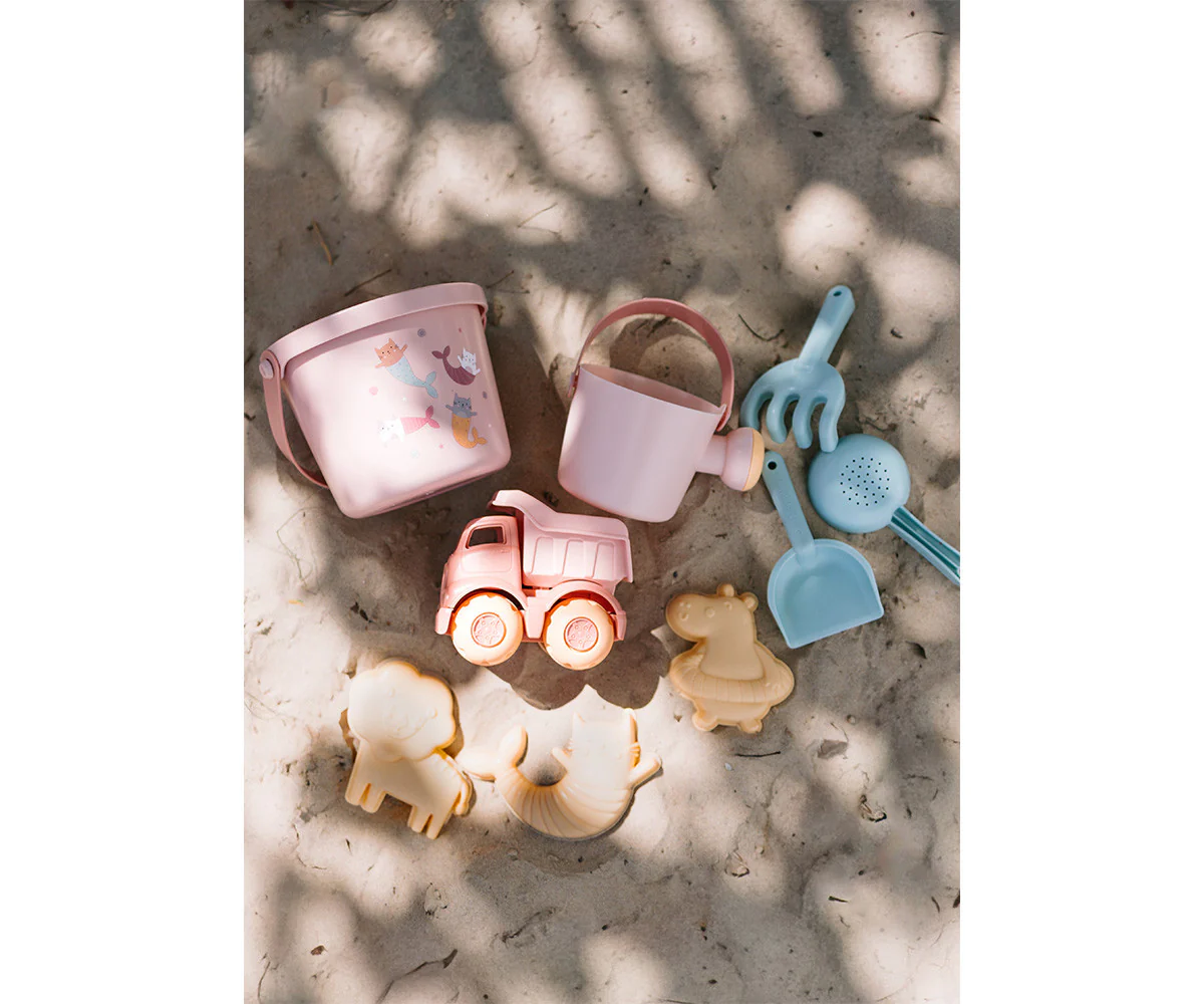 Monneka Conjunto de Brinquedos de Praia Mermaid Cats - Image 4
