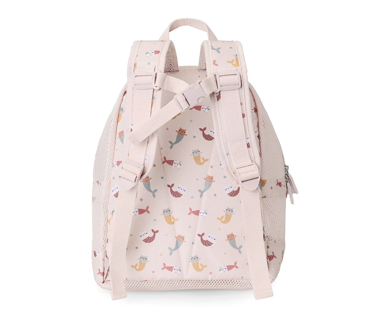 Monneka Mochila infantil Anti-areia Mermaid Cats - Image 2