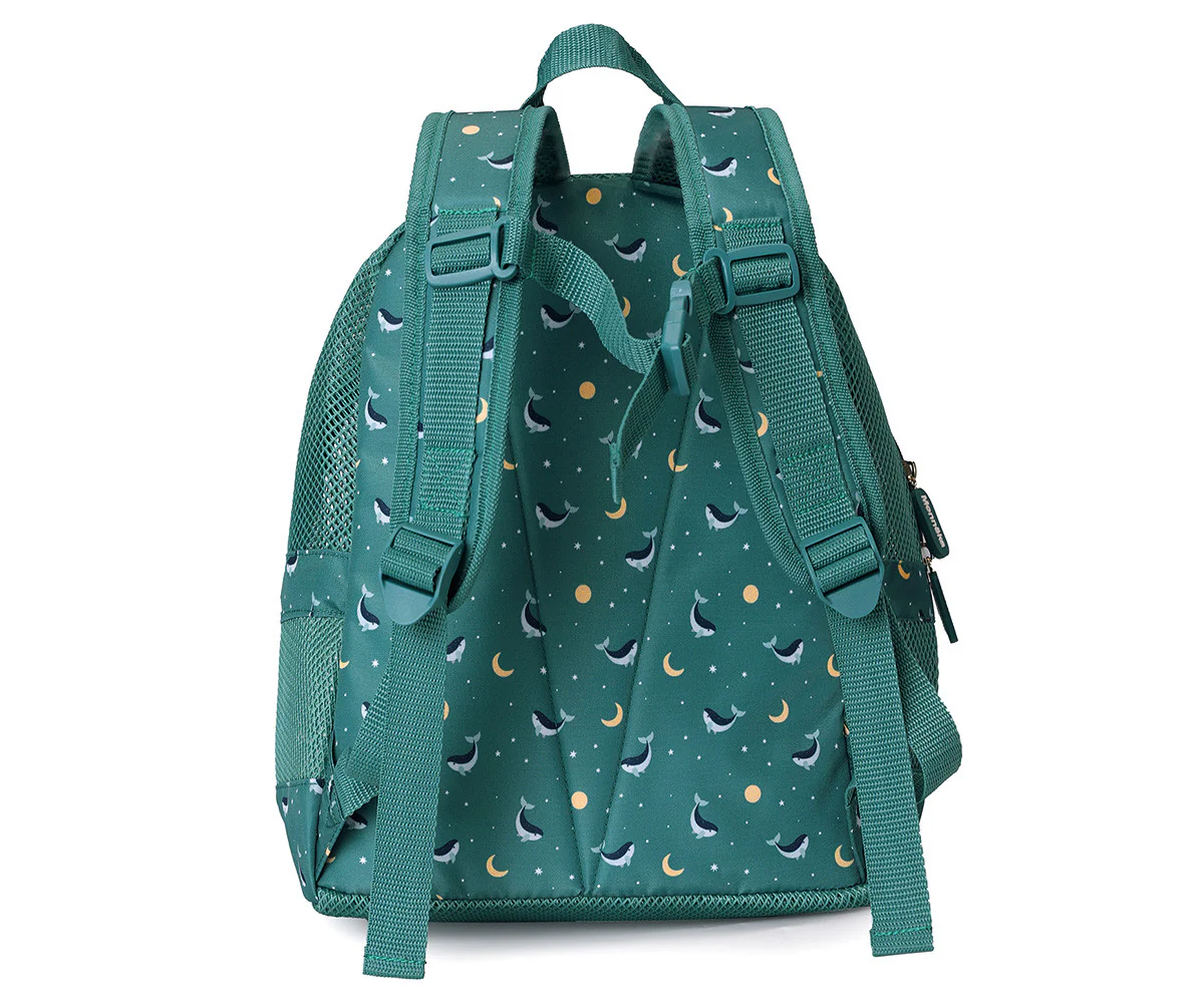 Monneka Mochila infantil Anti-areia Whale Teal - Image 2