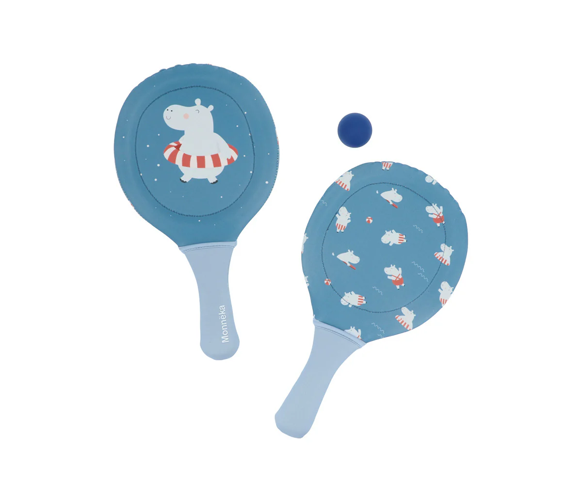 Monneka Raquetes de neoprene com bola - Image 7