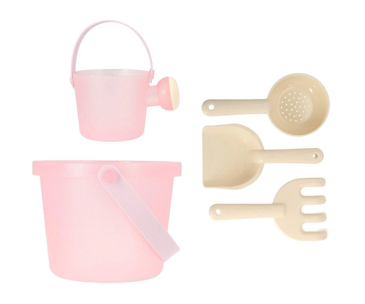 Monneka Set de Brinquedos de Praia Glitter