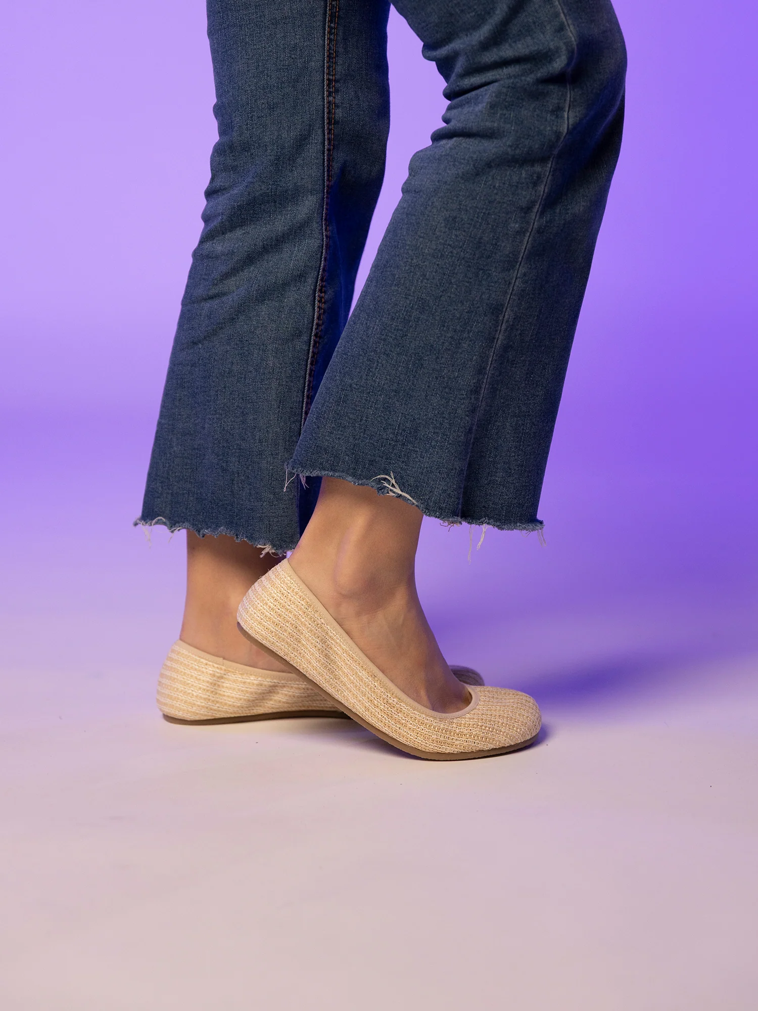 Mum Barefoot - Bailarina Sara Cream - Image 4