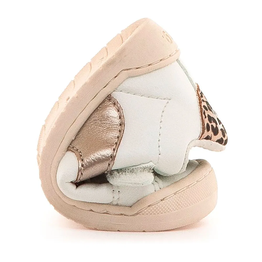 Mustang Sapatilha Modern White/ Ferdi Pink - Image 4