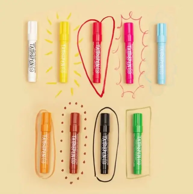 Nailmatic Marcadores para pinturas faciais e tatuagens