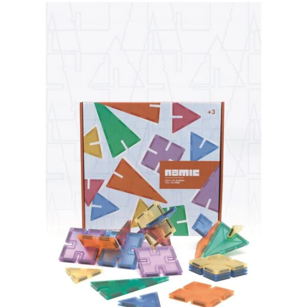 Nomic Jogo Blocos Magnéticos Clack +100pc