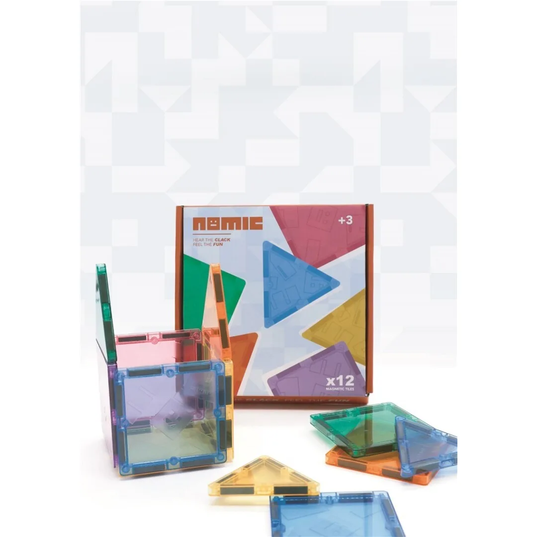 Nomic Jogo Blocos Magnéticos Clack 12 pc