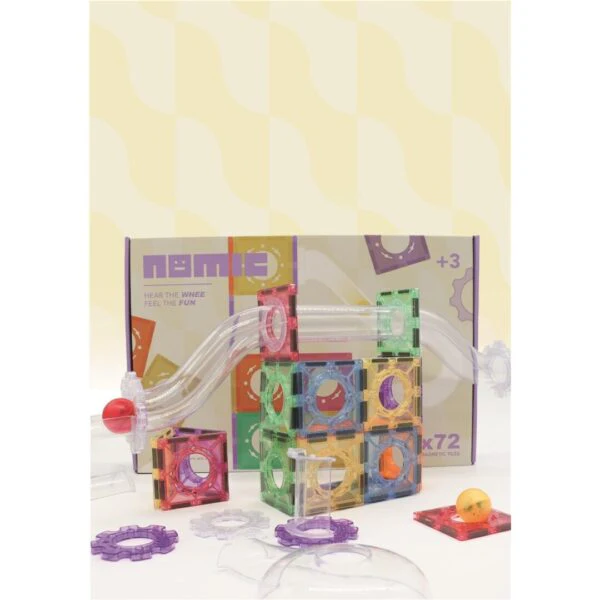 Nomic Jogo Blocos Magnéticos Whee 72pc