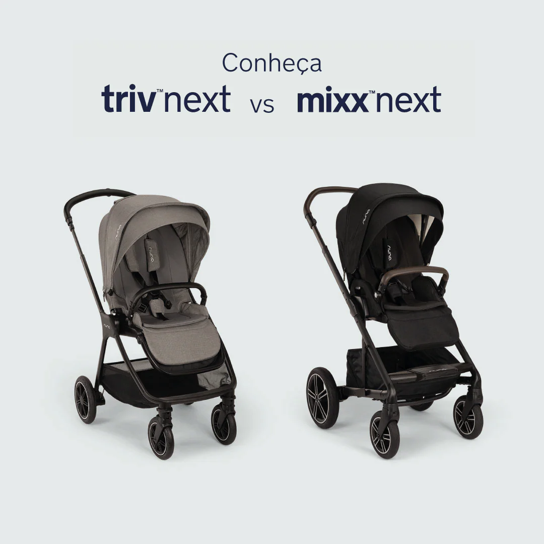 Nuna DUO / TRIO carrinho de passeio compacto Reversível TRIV NEXT Caviar - Image 10