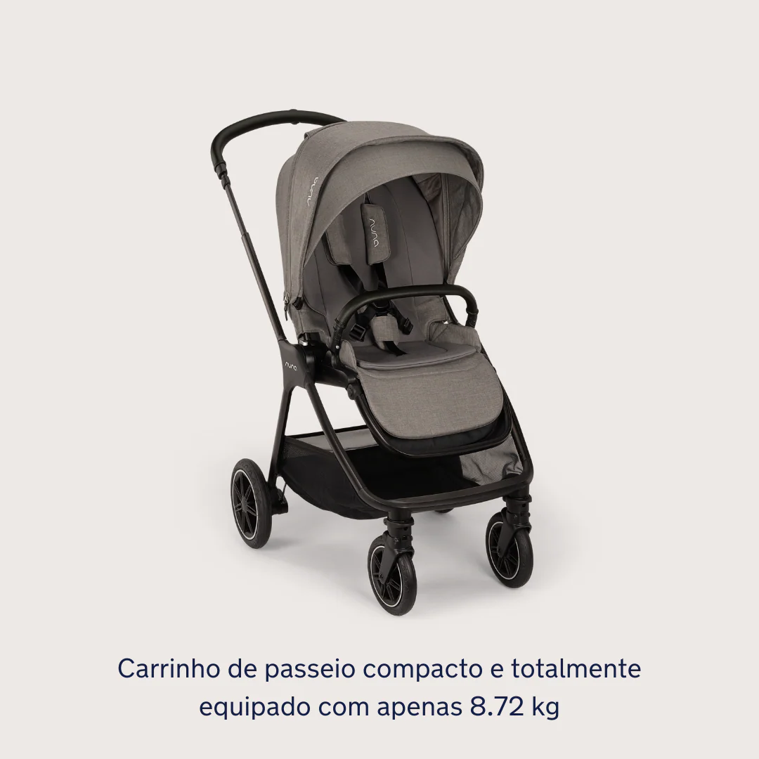 Nuna DUO / TRIO carrinho de passeio compacto Reversível TRIV NEXT Caviar - Image 4