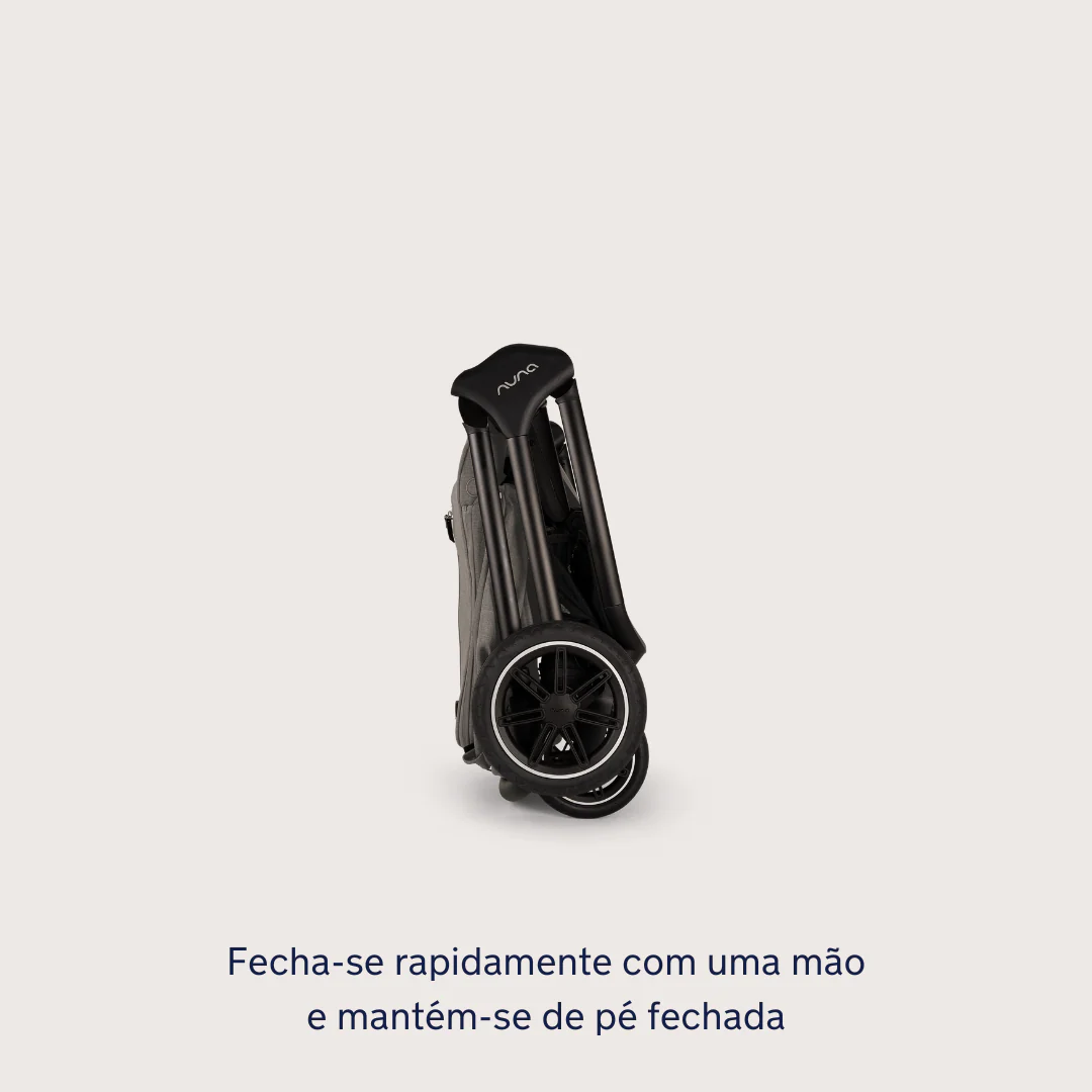 Nuna DUO / TRIO carrinho de passeio compacto Reversível TRIV NEXT Caviar - Image 6