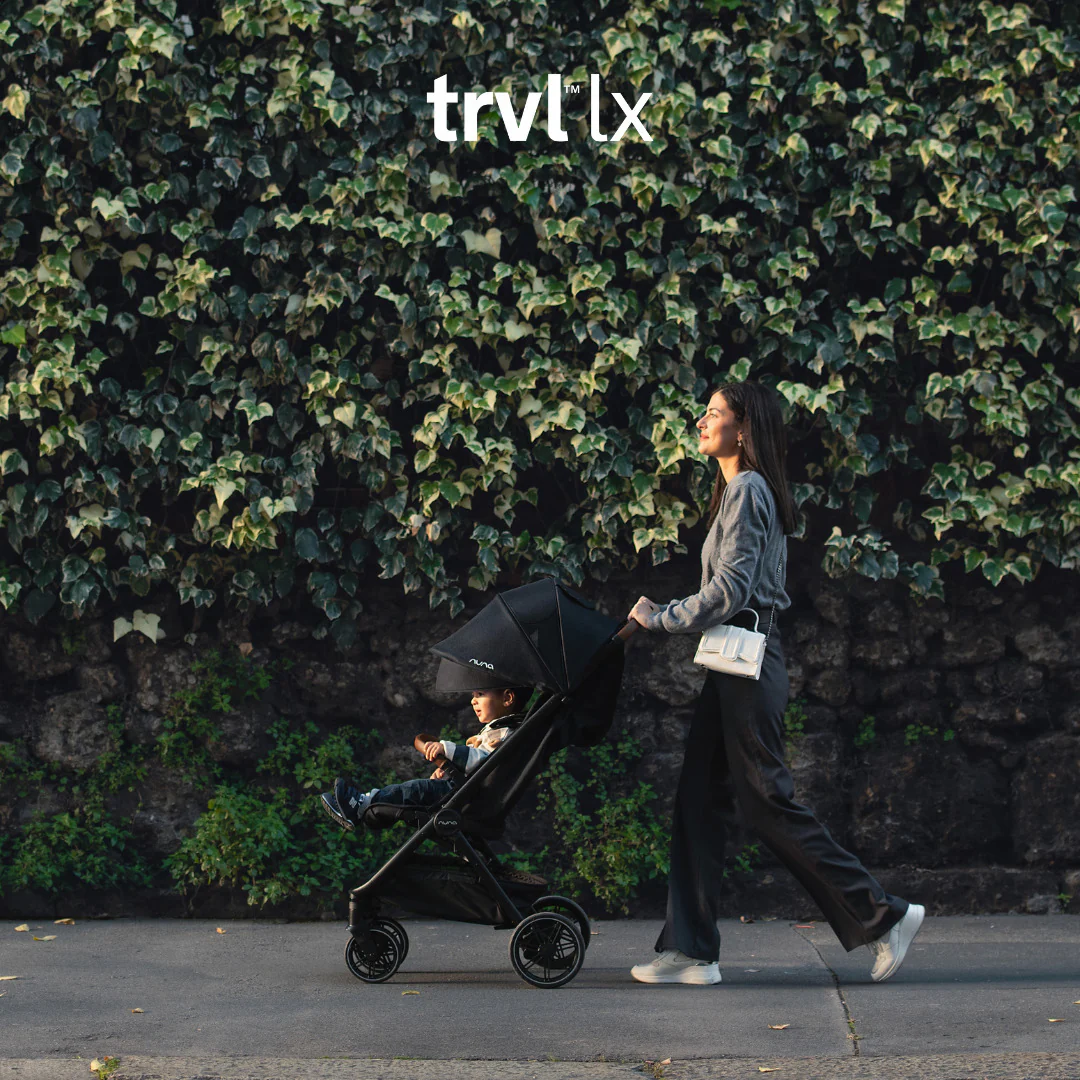 Nuna DUO / TRIO carrinho de passeio compacto TRVL LX Pine - Image 2