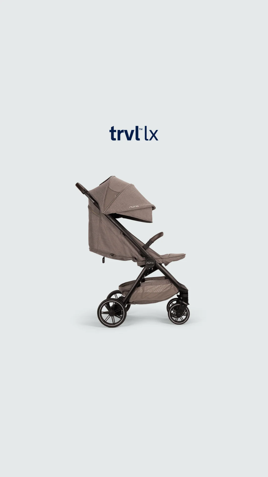 Nuna DUO / TRIO carrinho de passeio compacto TRVL LX Pine - Image 27