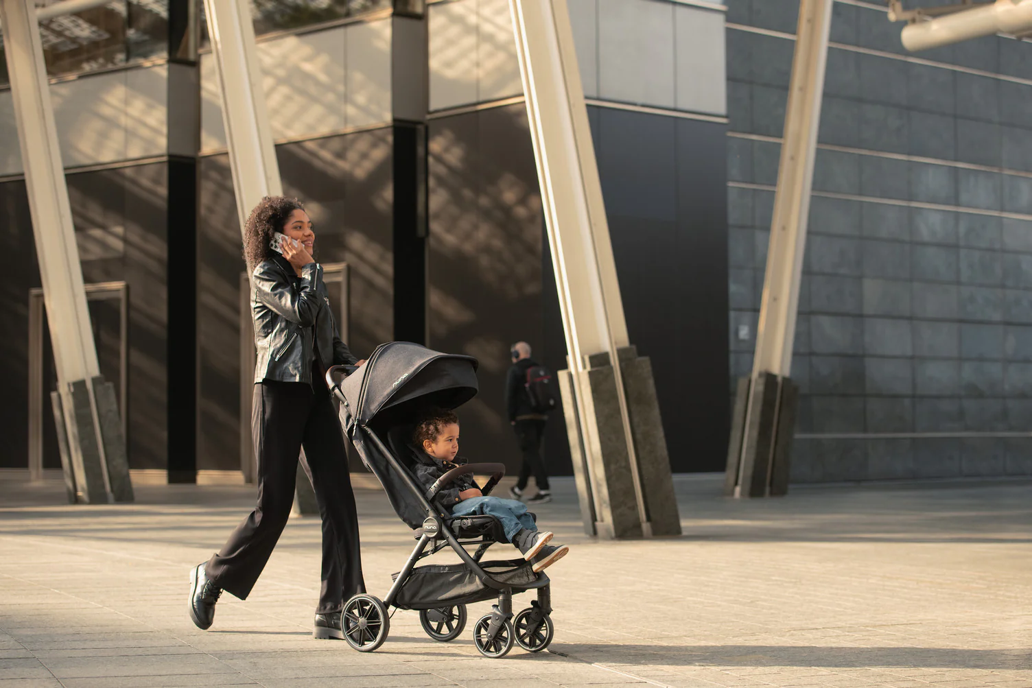 Nuna DUO / TRIO carrinho de passeio compacto TRVL LX Pine - Image 30