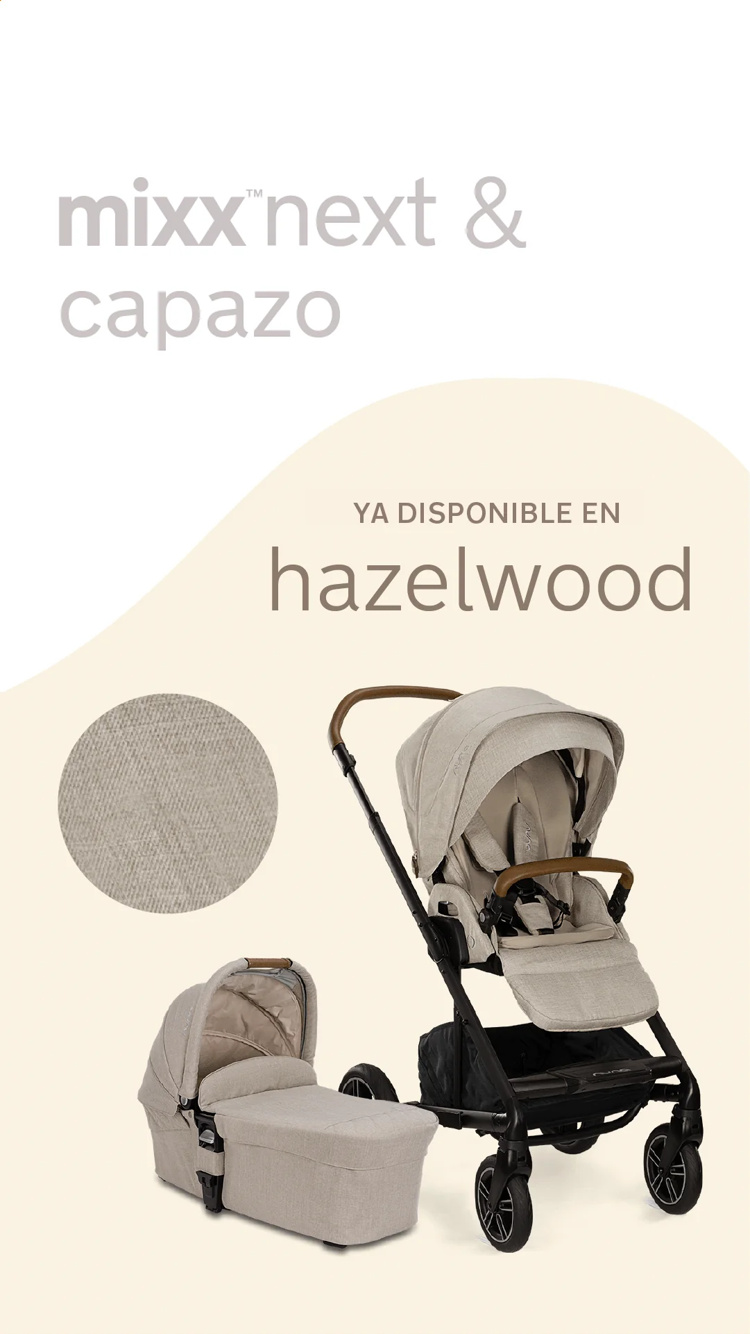 Nuna DUO / TRIO carrinho de passeio Reversível MIXX NEXT Granite - Image 11