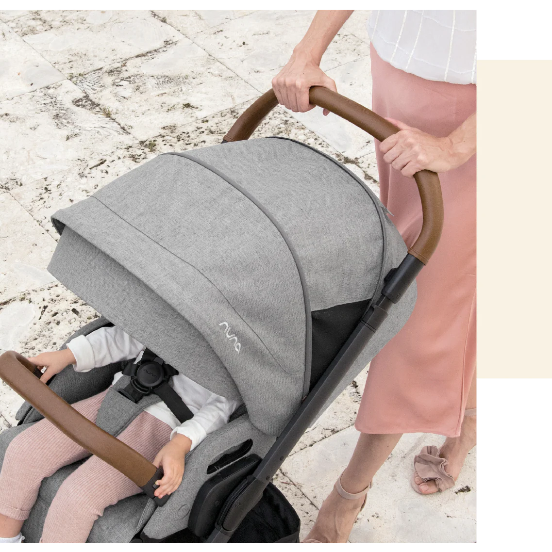 Nuna DUO / TRIO carrinho de passeio Reversível MIXX NEXT Granite - Image 13