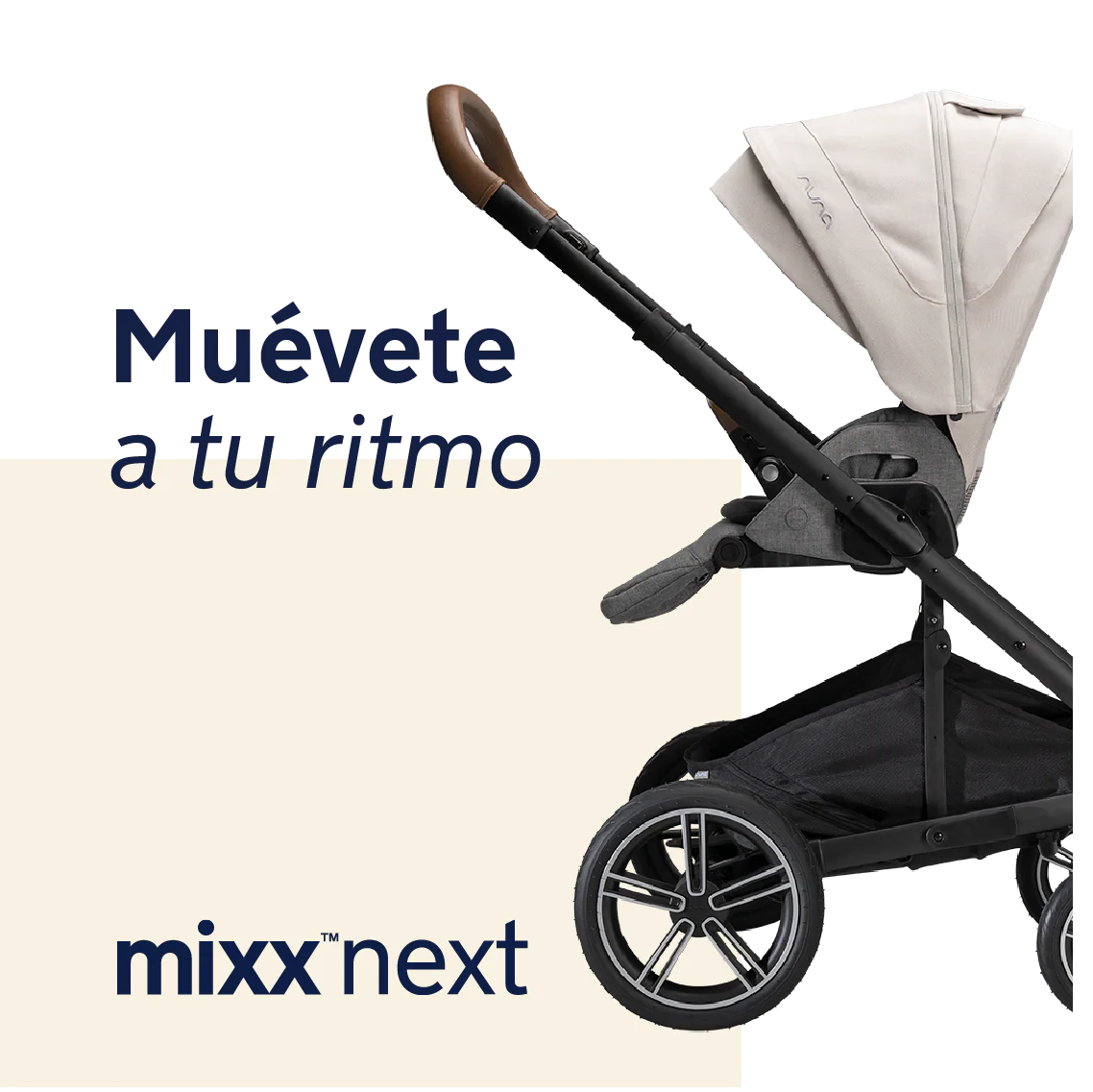 Nuna DUO / TRIO carrinho de passeio Reversível MIXX NEXT Granite - Image 15