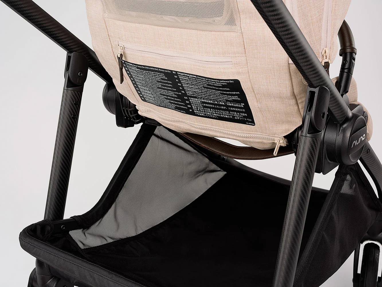 Nuna  DUO / TRIO SWIV 360 carrinho de passeio Reversível Biscoti - Image 3