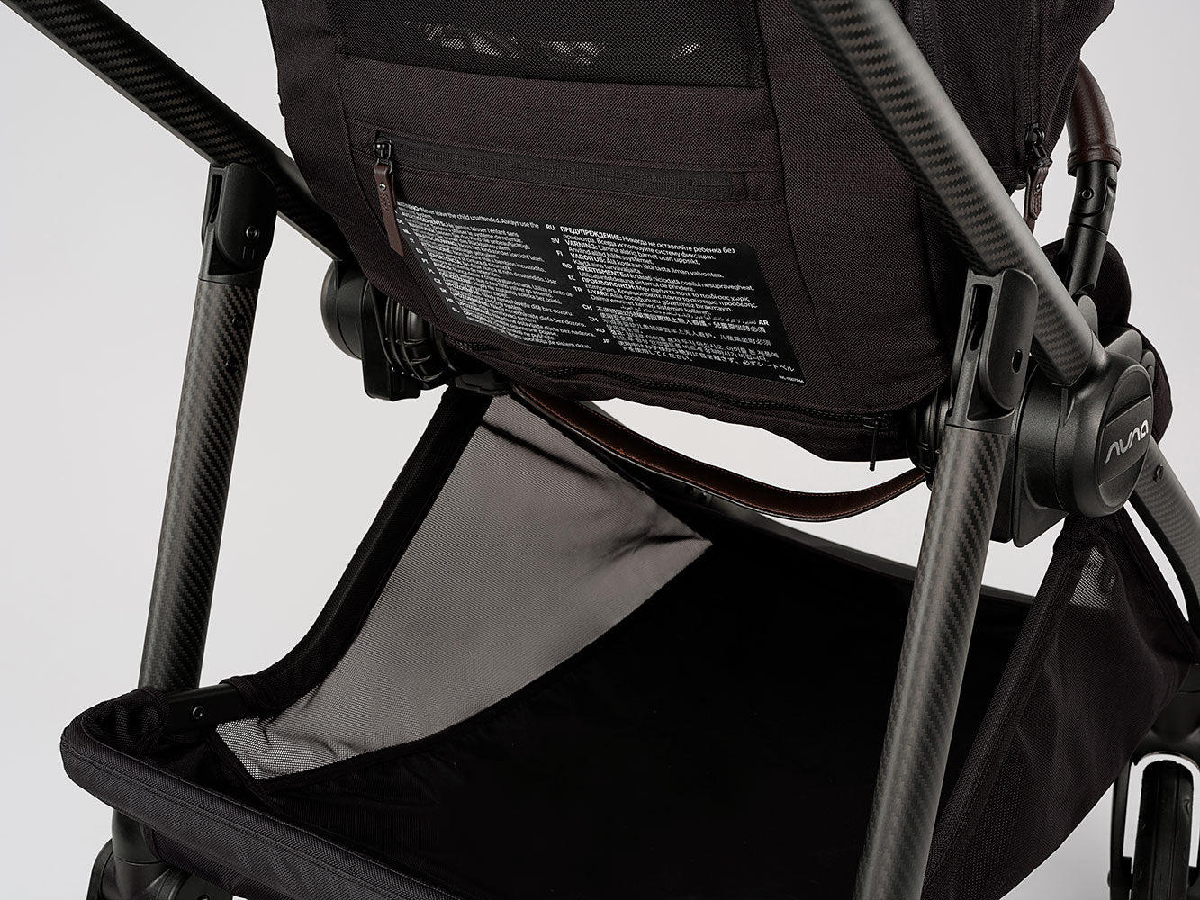 Nuna  DUO / TRIO SWIV 360 carrinho de passeio Reversível Caviar - Image 3