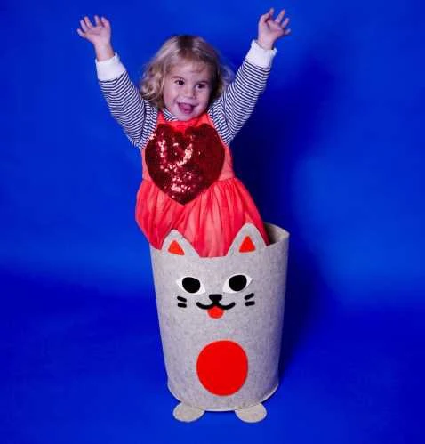 OMY Cesto de Arrumação Gato - Image 3