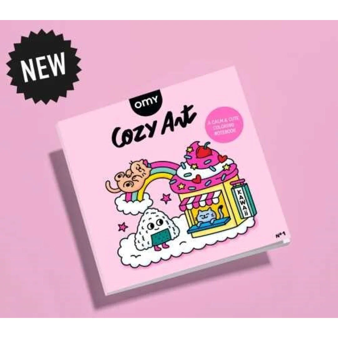 OMY Cozy Art - Livro nº1 Kawaii