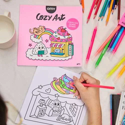 OMY Cozy Art - Livro nº1 Kawaii - Image 2