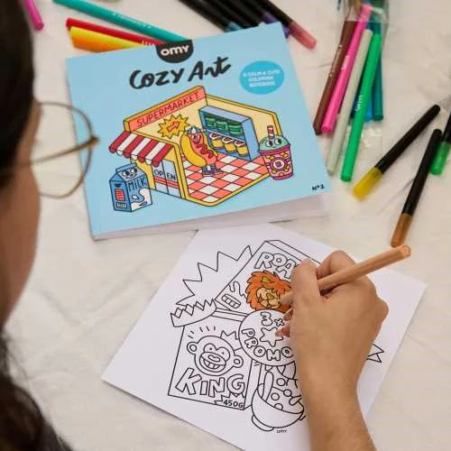 OMY Cozy Art - Livro nº2 SuperMarket - Image 2