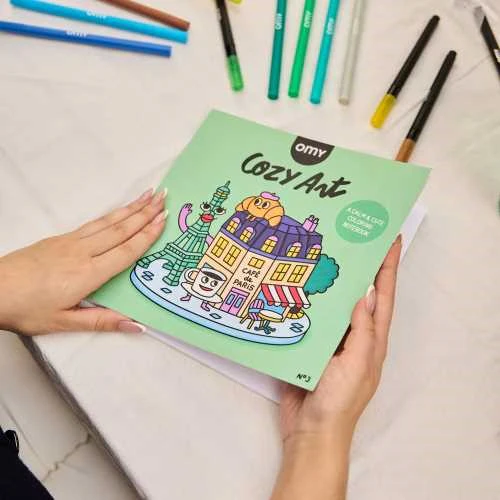 OMY Cozy Art - Livro nº3 Paris - Image 2