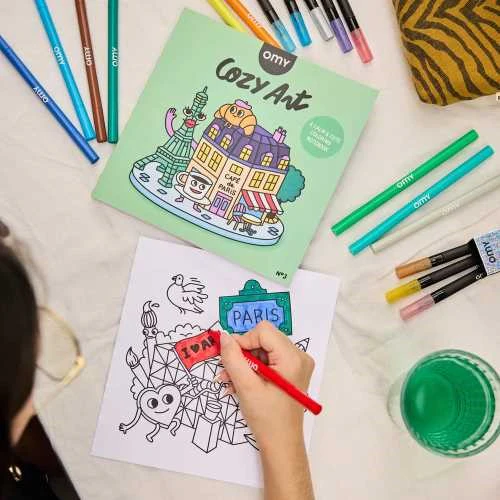 OMY Cozy Art - Livro nº3 Paris - Image 3