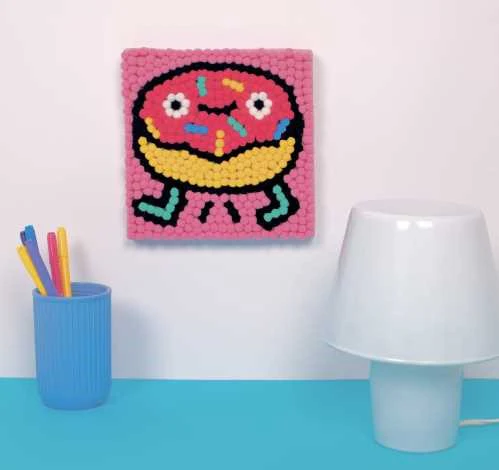 OMY Kit Pintura com pompons DONUT - Image 3