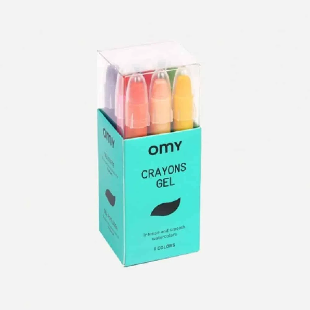 OMY Lápis de cera em gel 9uni
