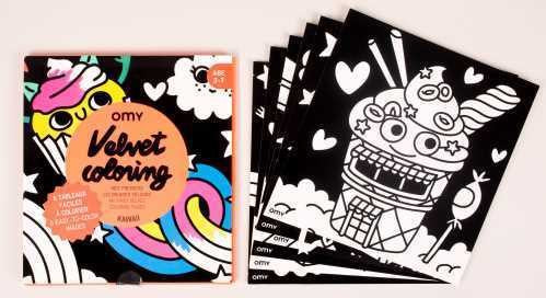 OMY Livro de pintar em veludo - Image 3