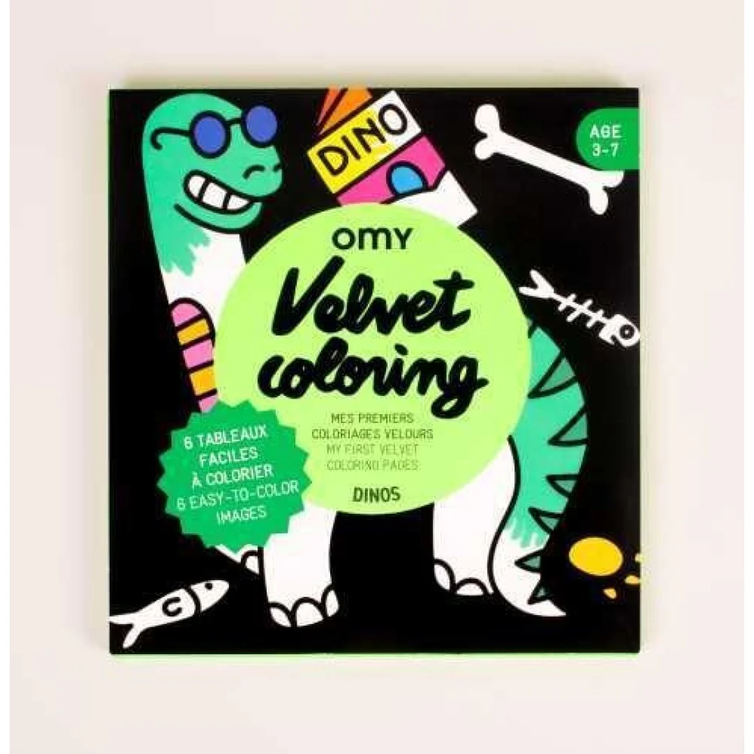 OMY Livro de pintar em veludo - Image 4