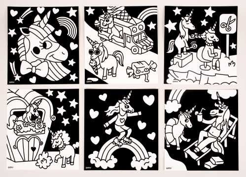 OMY Livro de pintar em veludo - Image 7