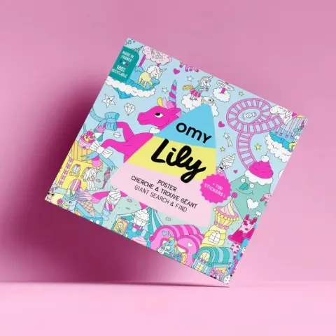 OMY Poster autocolantes XL - Lily