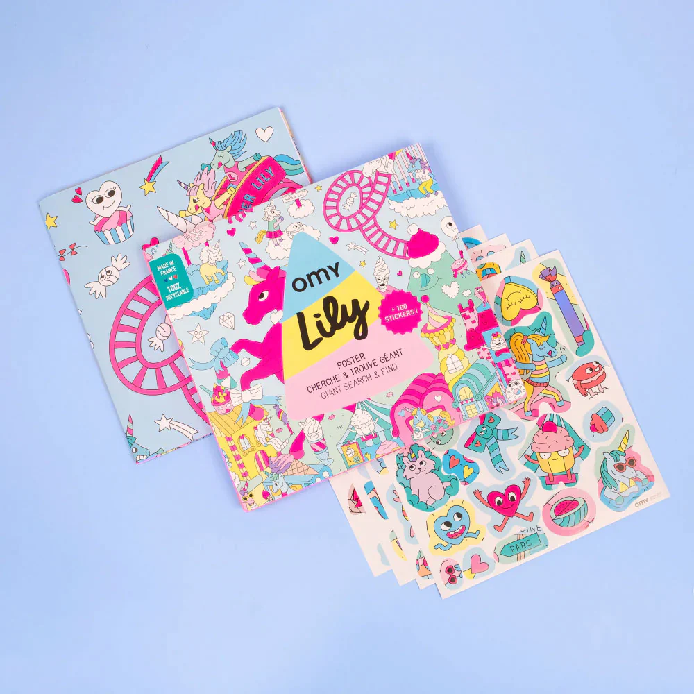 OMY Poster autocolantes XL - Lily - Image 2