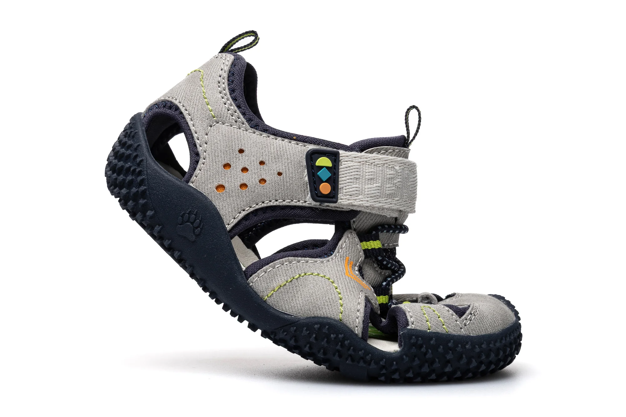 Pablosky Barefoot Sandália Grey-Navy - Image 3