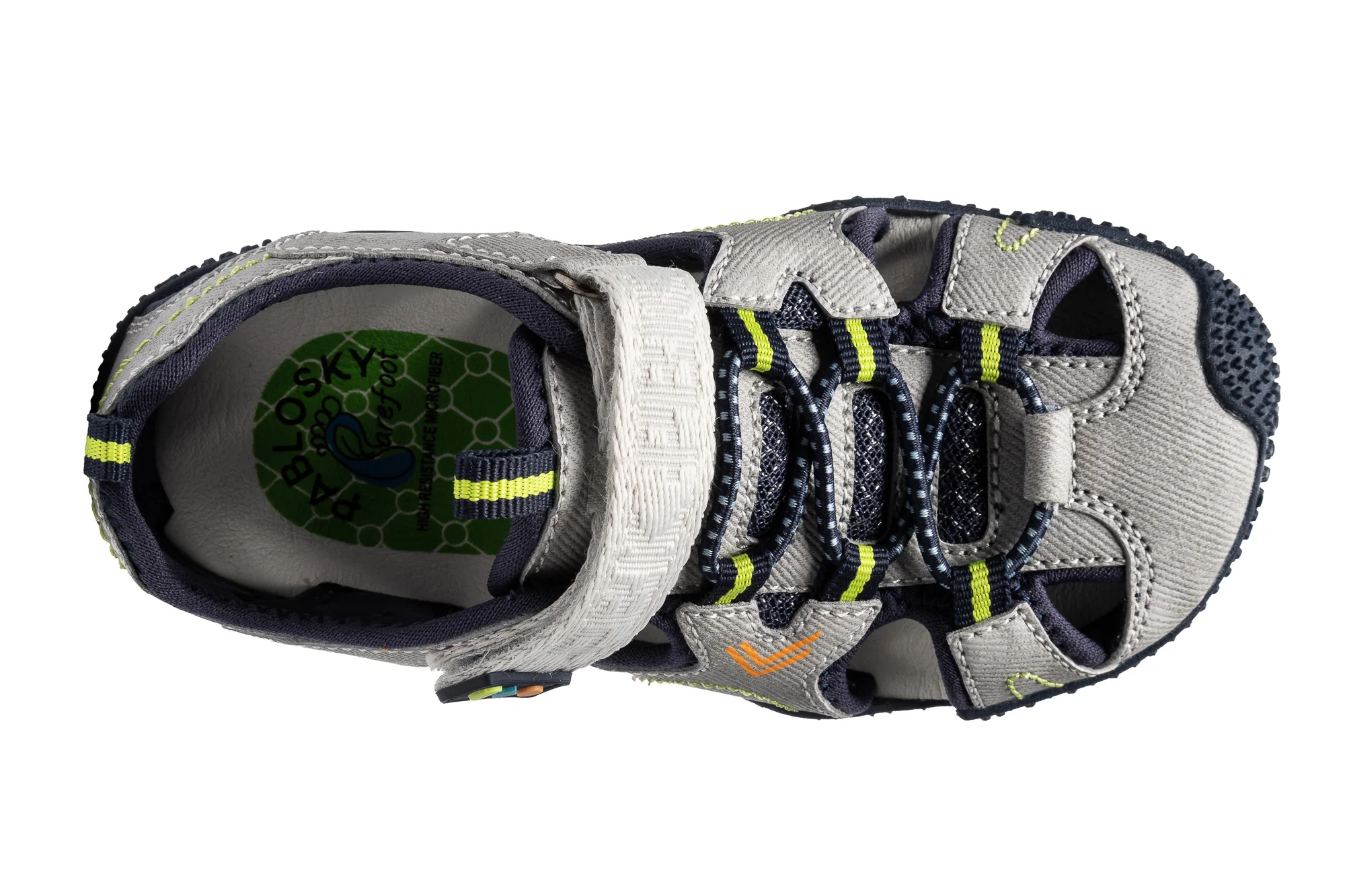 Pablosky Barefoot Sandália Grey-Navy - Image 4