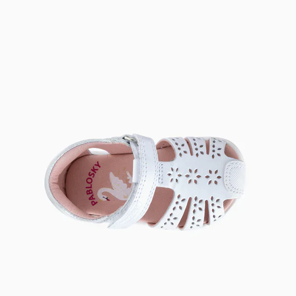 Pablosky Barefoot Sandália Olimpo Blanco - Image 3