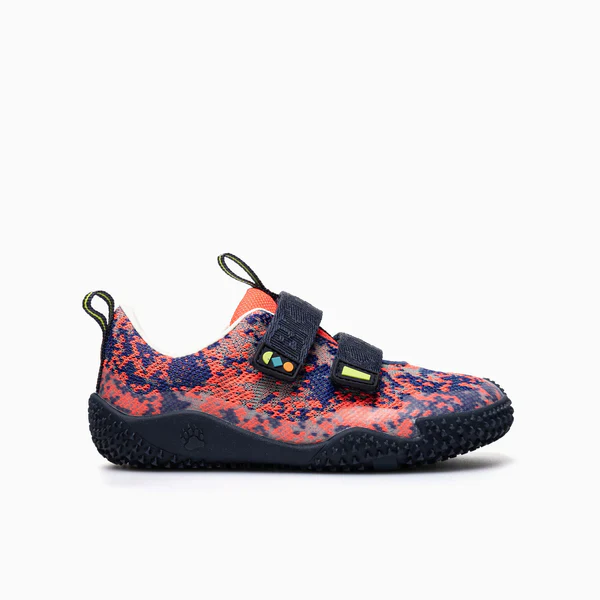Pablosky Barefoot Sapatilha Navy-Red Knit - Image 2