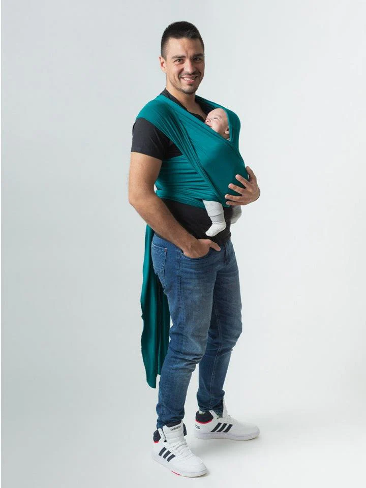 Pano elástico Isara TANBOOCEL BAMBOO Teal Green * por encomenda