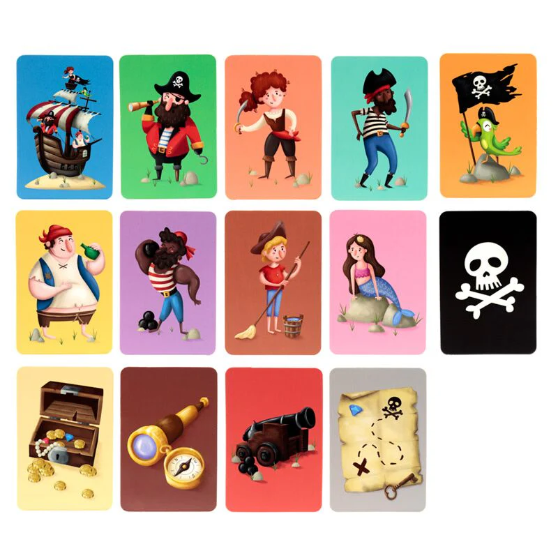 Puckator - Pirata Jolly Rogers - Set de cartas de memória para crianças - Image 2