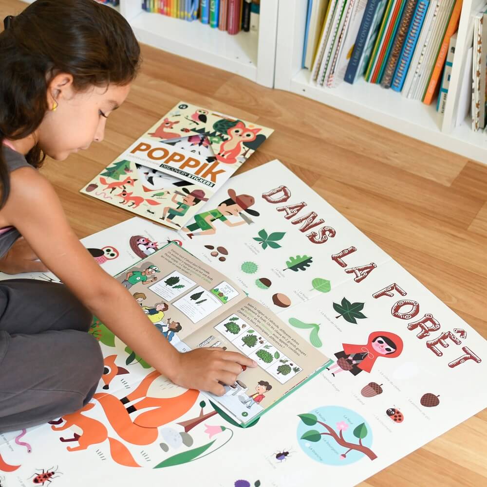Poppik DISCOVERY - poster com autocolantes Floresta - Image 4