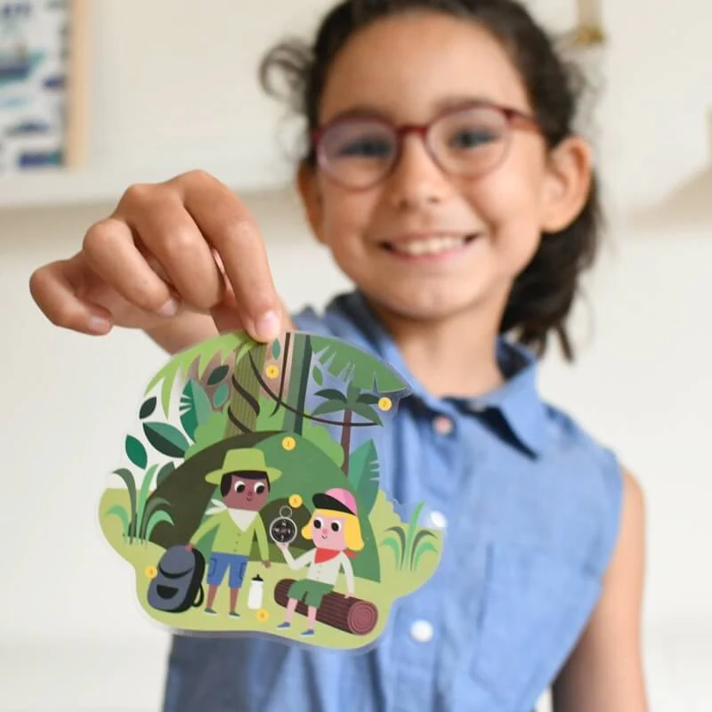 Poppik Mini DISCOVERY - poster com autocolantes Jungle - Image 2