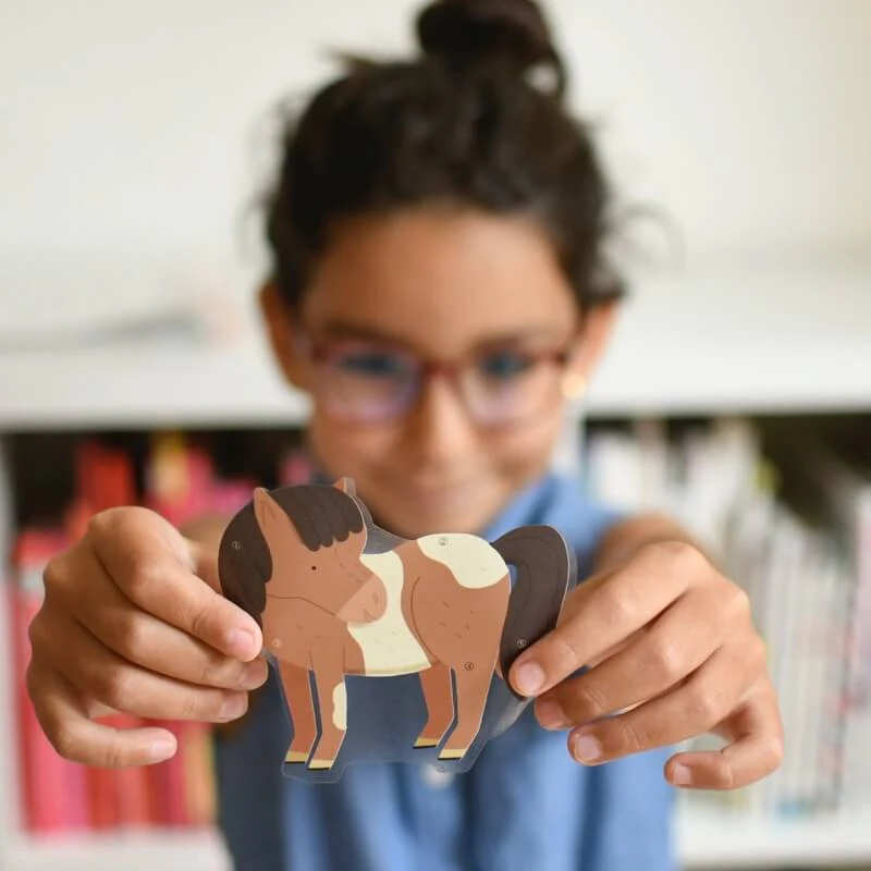 Poppik Mini DISCOVERY - poster com autocolantes Pony Club - Image 2