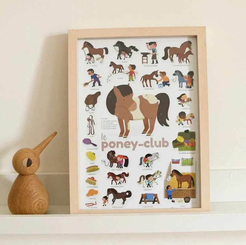 Poppik Mini DISCOVERY - poster com autocolantes Pony Club - Image 3
